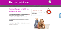 Desktop Screenshot of firmanett.no