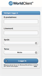 Mobile Screenshot of antispam.firmanett.no